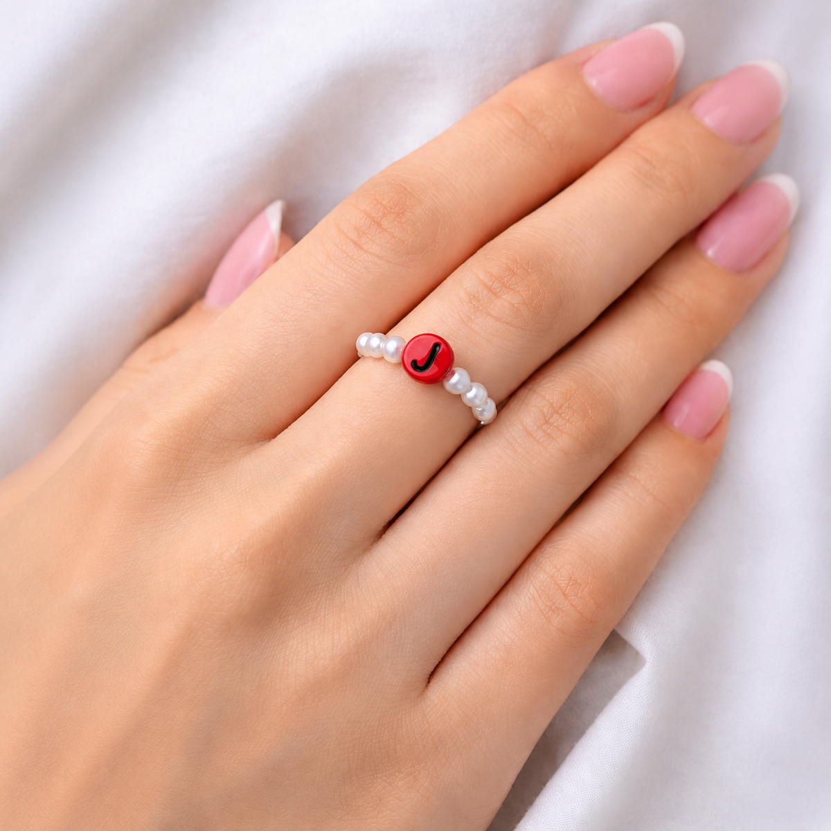 Alphabet "J" Ring
