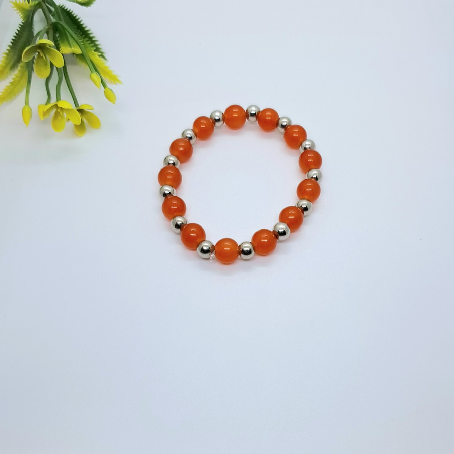 Orange Beads bracelet