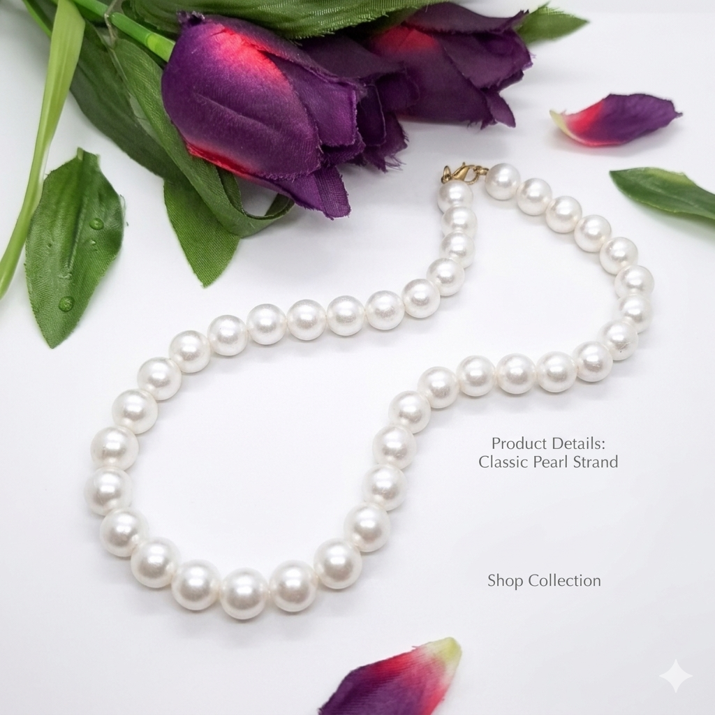 White Pearl Necklace
