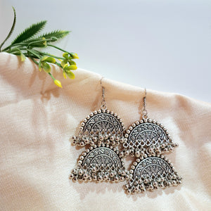 Oxidised Earrings
