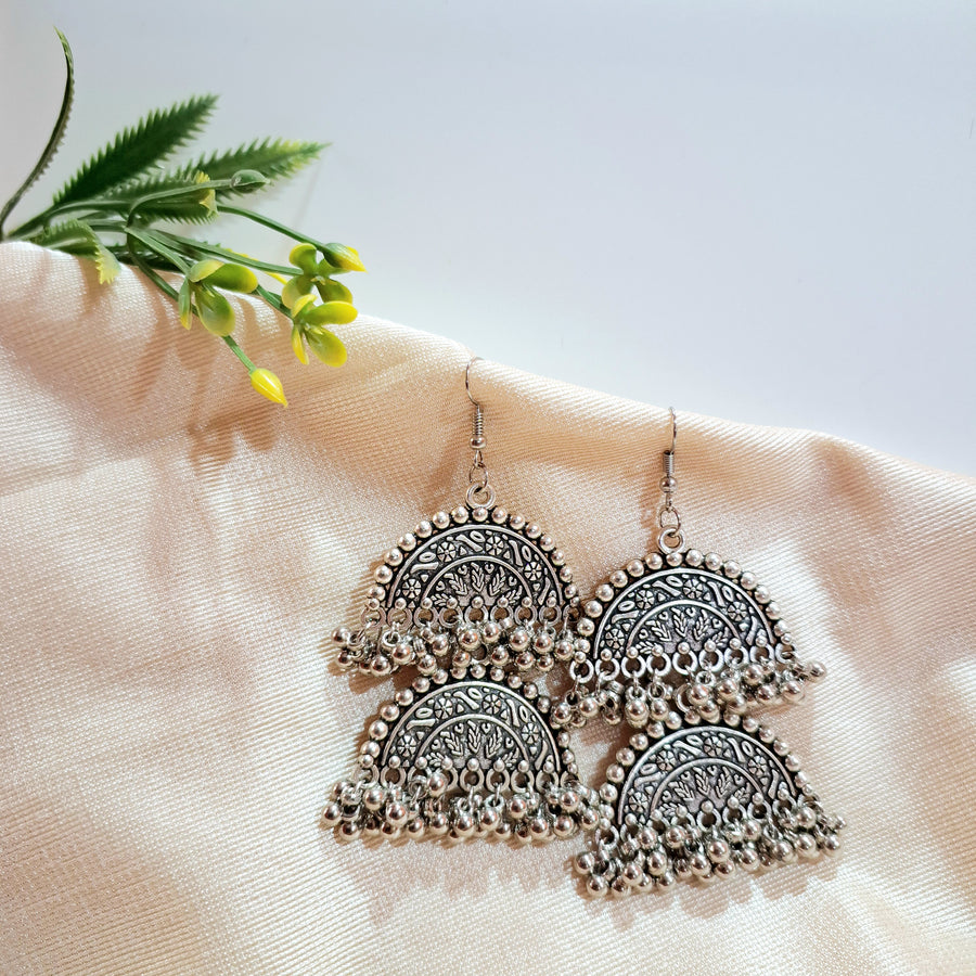 Oxidised Earrings