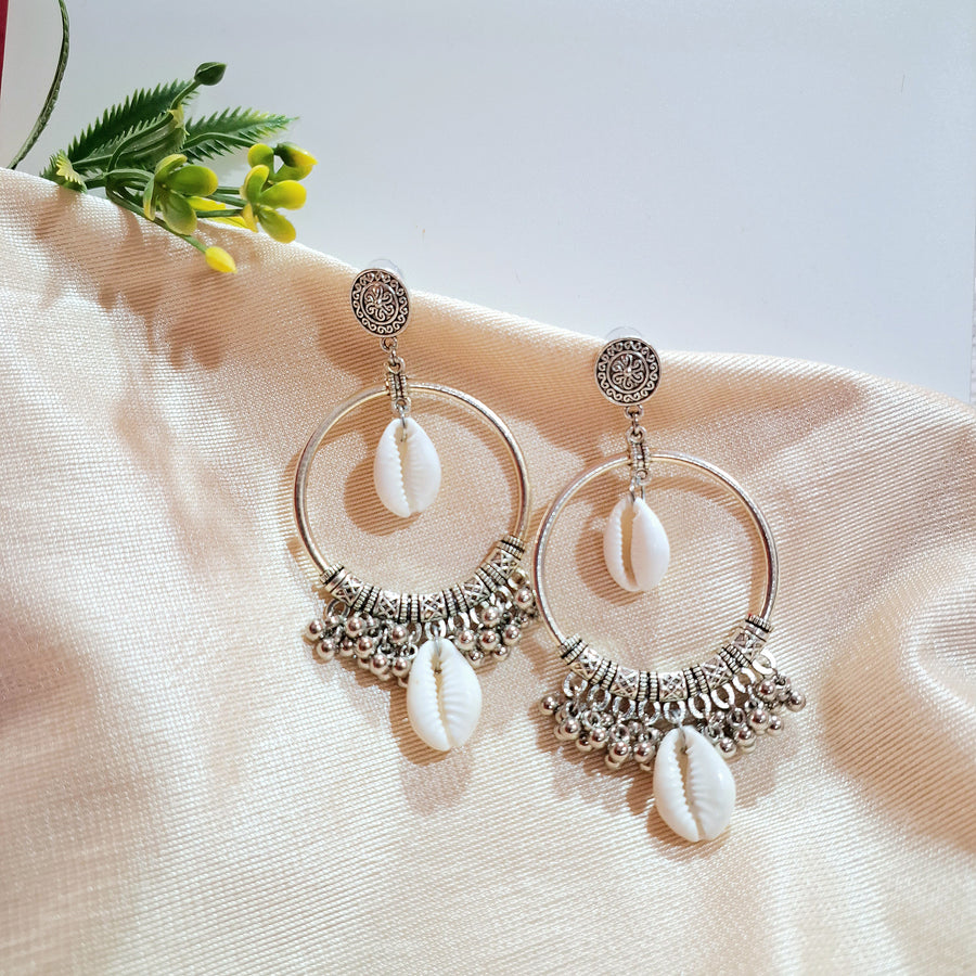 Oxidised Cowrie Bali