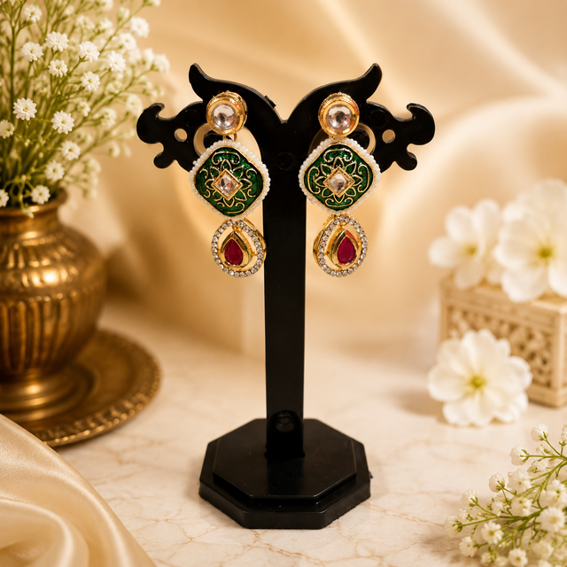 Kundan Earrings 002