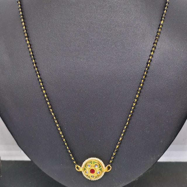 Kundan Minakari Mangalsutra