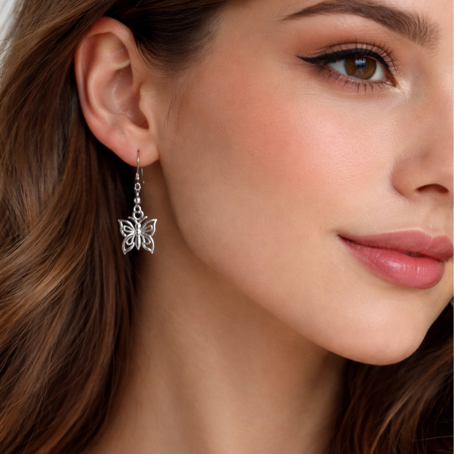 Tiny oxidised Earrings