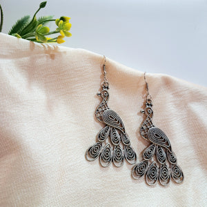 Peacock Earrings