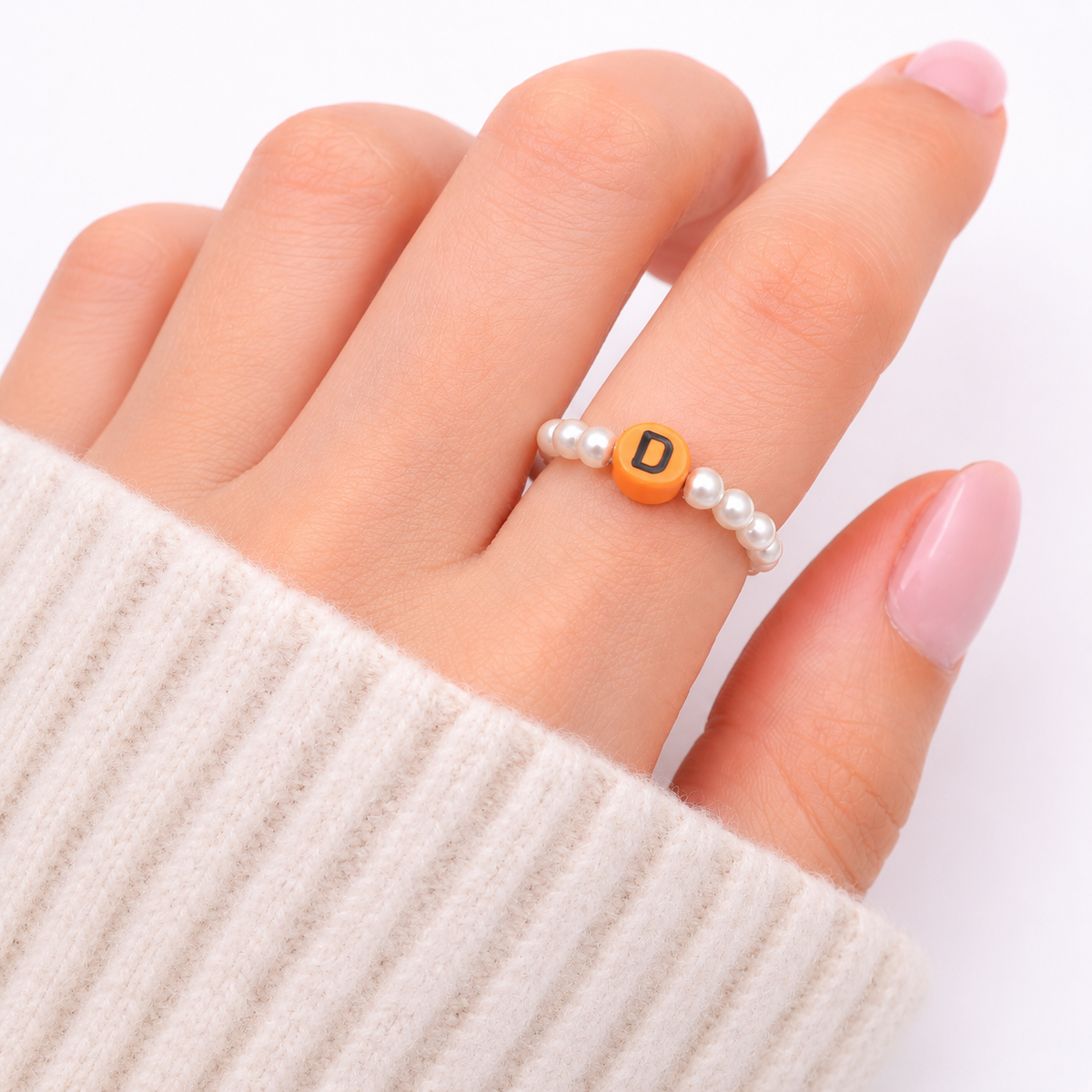 Alphabet "D" Ring