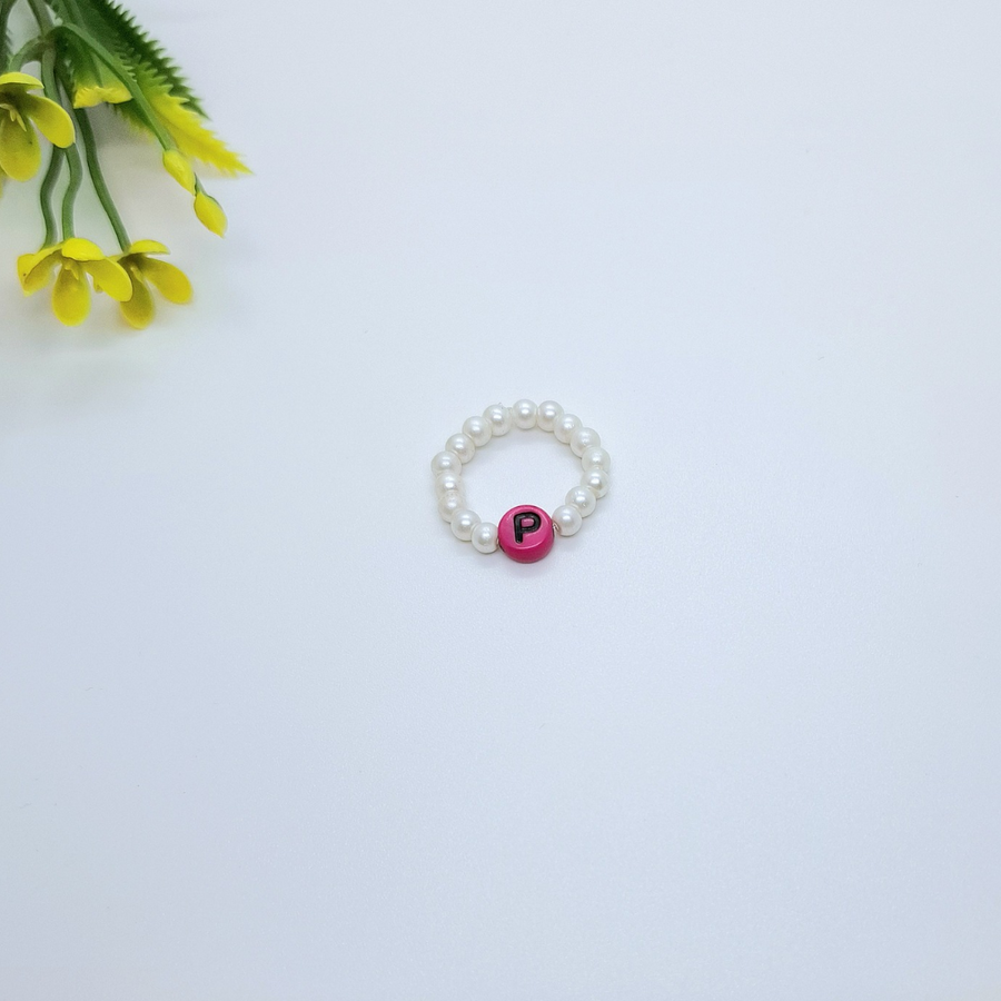 Alphabet "P" Ring