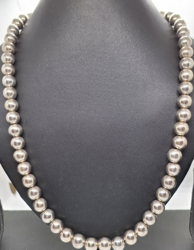 Oxidised Beads Mala