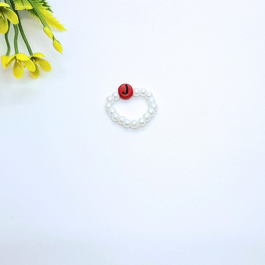 Alphabet "J" Ring