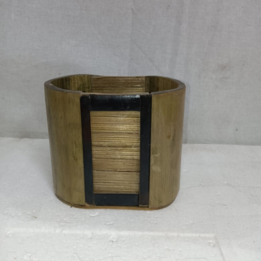 Bamboo Pen Stand