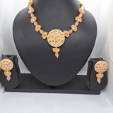 Pink Kundan Chokar