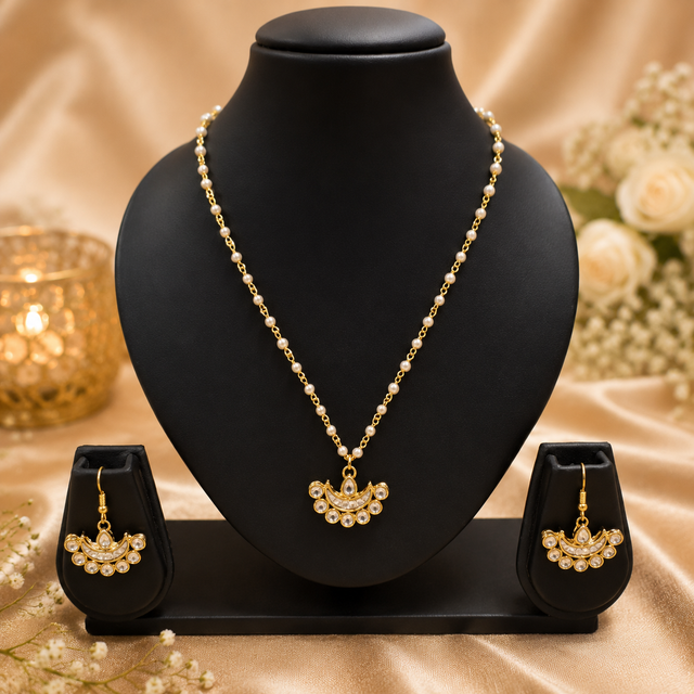 Chandbali Necklace Set
