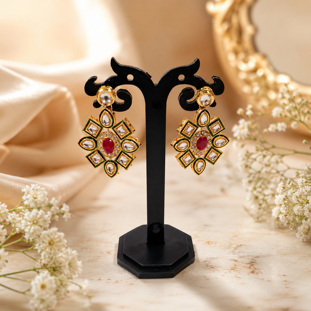Kundan Earrings 001