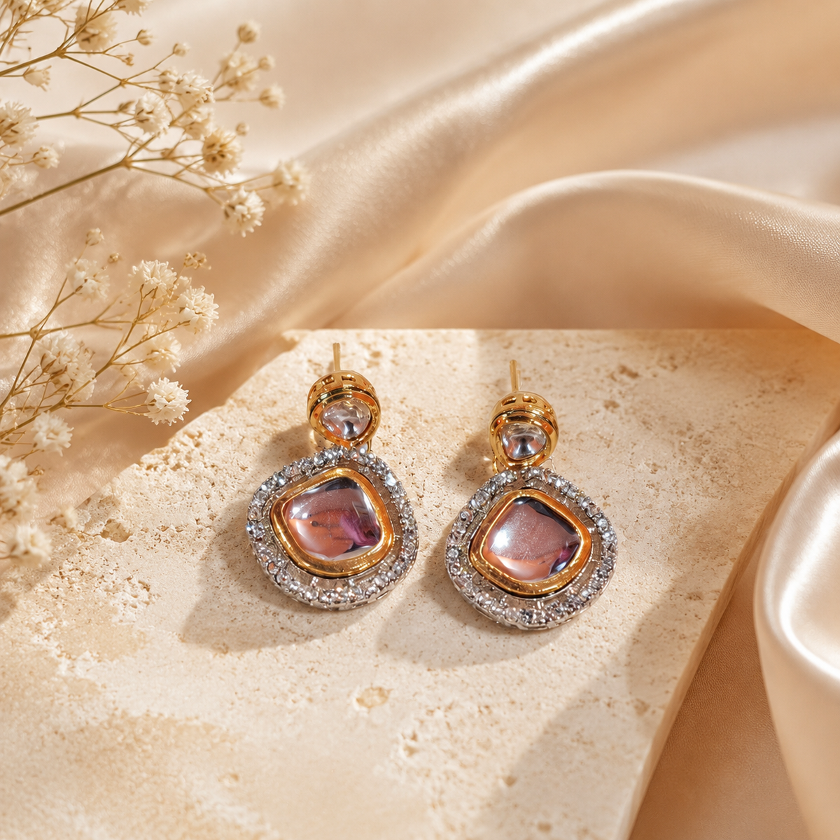 Kundan Earrings 003